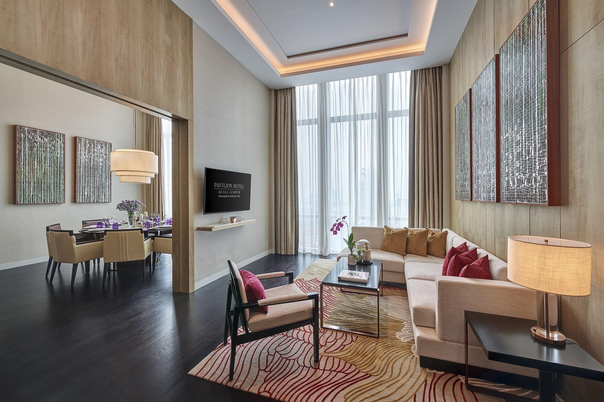 Pavilion Hotel Kuala Lumpur Managed By Banyan Tree Zewnętrze zdjęcie A suite at the hotel