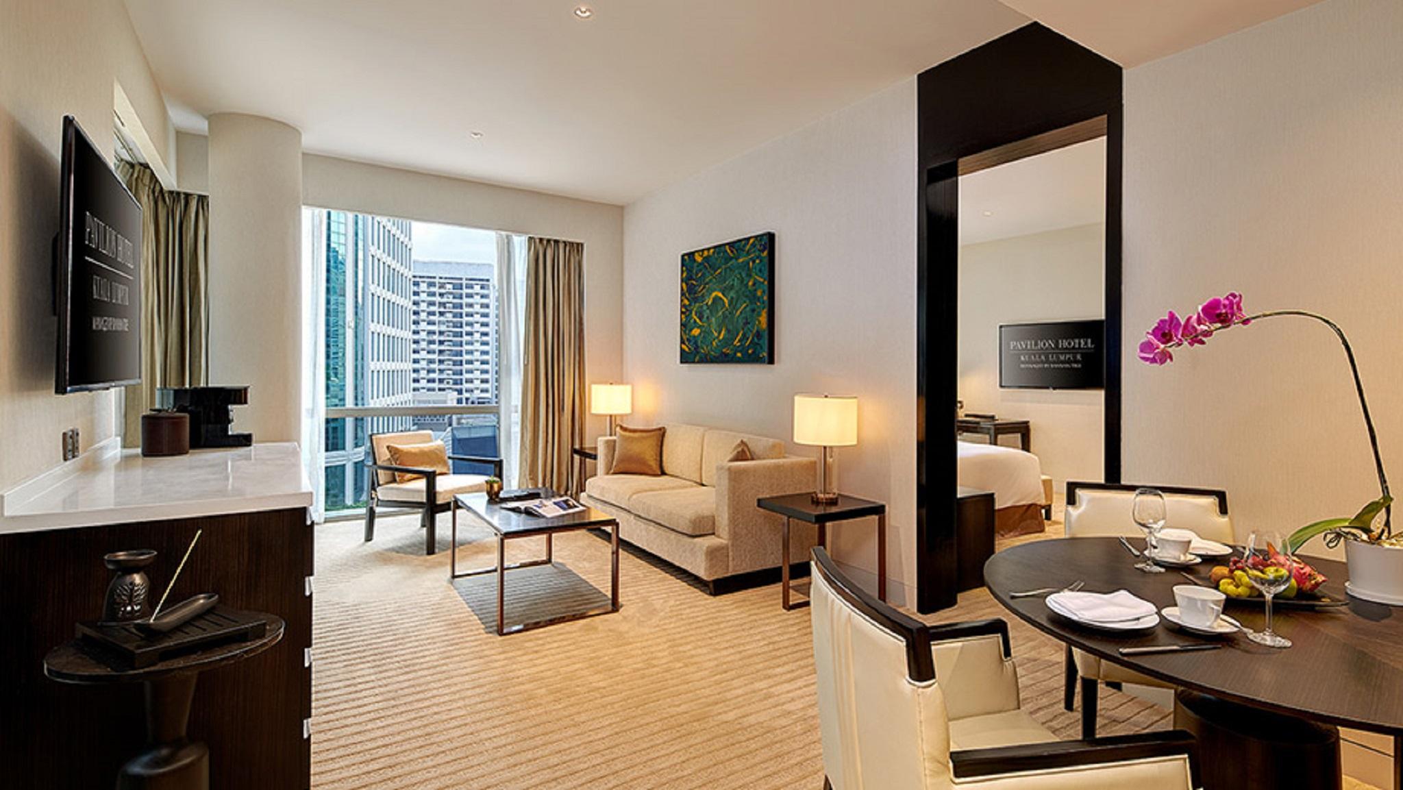 Pavilion Hotel Kuala Lumpur Managed By Banyan Tree Zewnętrze zdjęcie A suite at the hotel