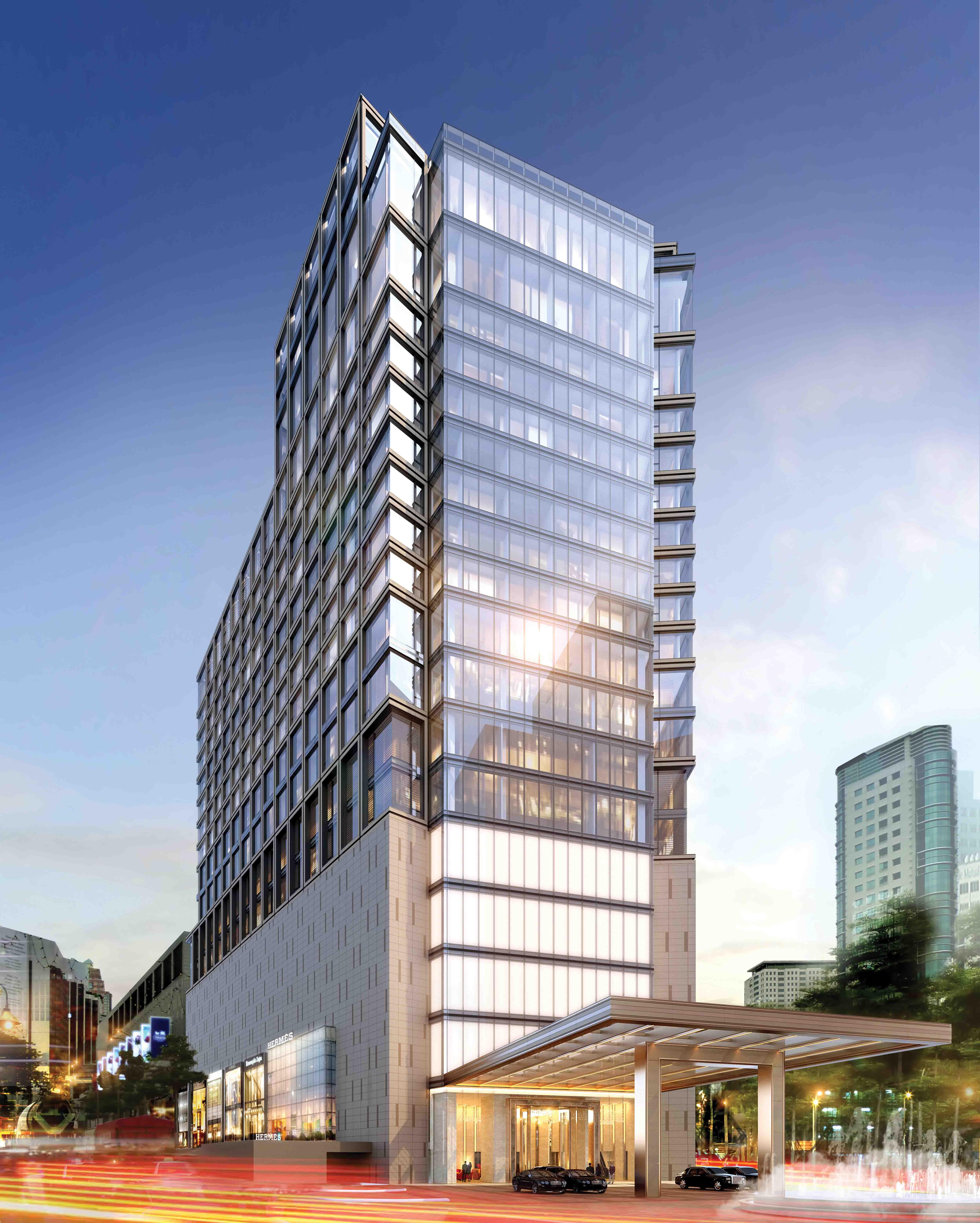 Pavilion Hotel Kuala Lumpur Managed By Banyan Tree Zewnętrze zdjęcie The proposed building